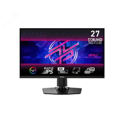 Монитор для компьютера 27'' MPG 274URF QD,Rapid IPS,3840x2160,HDMI+HDMI+DP+TypeC,1ms,400cd,160Hz