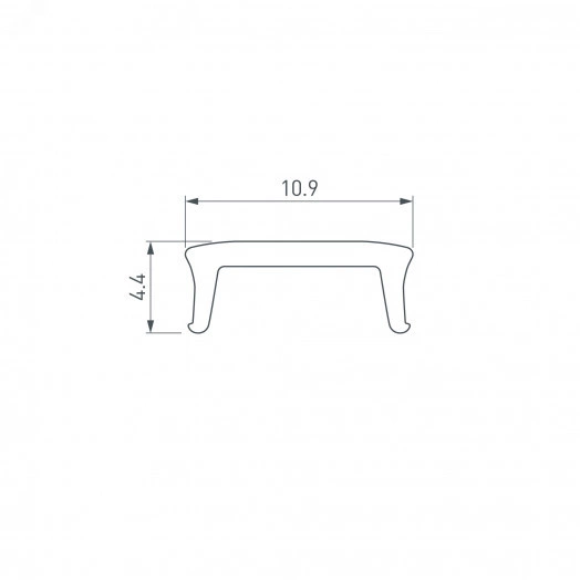 Экран FANTOM-W12-2000 OPAL (пластик)