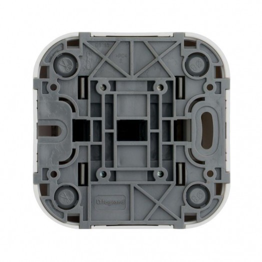 Выключатель 2-кл. ОП Quteo 10А IP20 10AX бел. Leg 782202 Выключатель 2-кл. ОП Quteo 10А IP20 10AX бел. Leg 782202