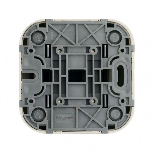 Выключатель 2-кл. ОП Quteo 10А IP20 10AX сл. кость Leg 782232 Выключатель 2-кл. ОП Quteo 10А IP20 10AX сл. кость Leg 782232