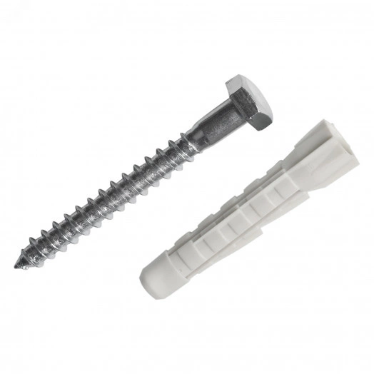 Шуруп по дереву 8х70 с дюбелем NAT 10 (2 шт)