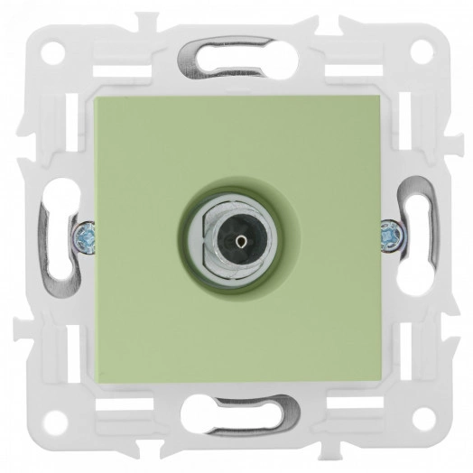 SKANDY Розетка TV оконечная SK-A12G мятный IEK