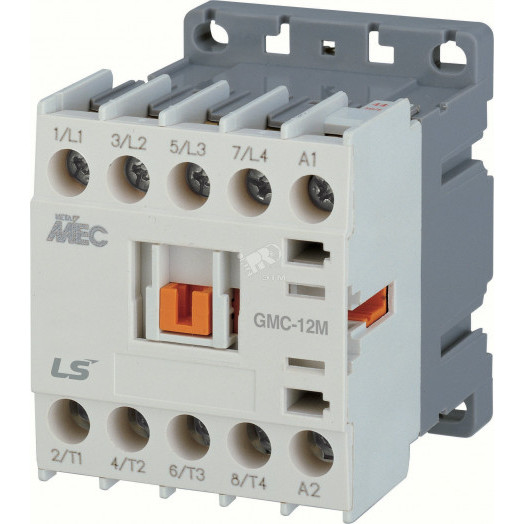 Миниконтактор GMC-6M/4,2.2kW - 6A,4P,AC48V 50/60Hz 2a2b