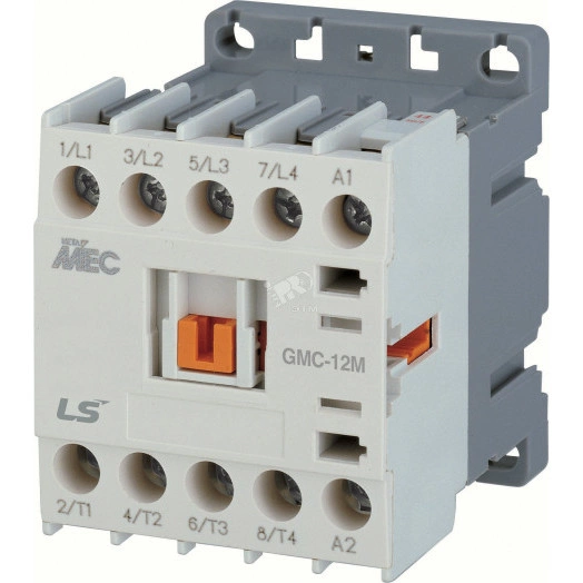 Миниконтактор GMC-6M/4,2.2kW - 6A,4P,AC48V 50/60Hz 2a2b