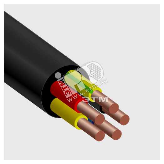 Кабель контрольный КВВГЭнг(А)-LSLTX 5х1.5 ТРТС