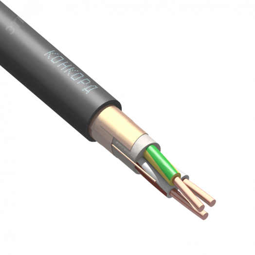 Кабель силовой ВВГЭнг(A)-LS 3х6ок(N, PE) - 1