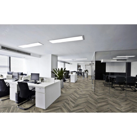 Светильник светодиодный ДВО-36w 1195х295х40 4000К 3600Лм матовый