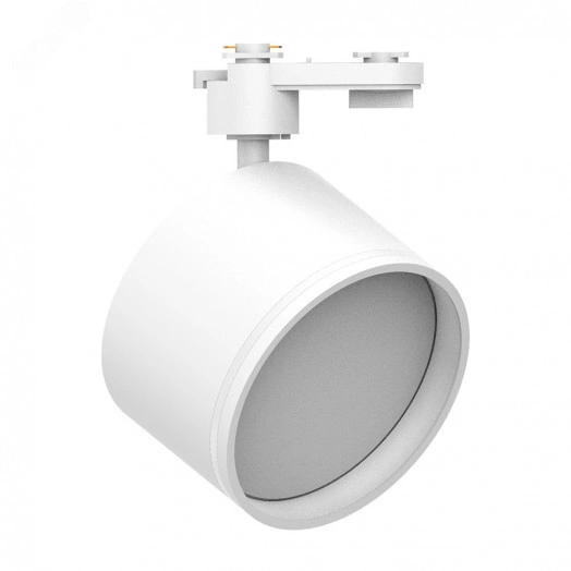 Светильник трековый на шинопровод ДПО GX70 без лампы белый