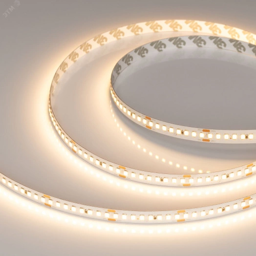 Лента RT-A192-10мм 24V Warm2700 (17.6 W/m, IP20, 2835, 5м) (высок.эфф.150 лм/Вт)