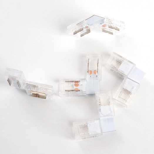 Соединитель угловой 10мм для ленты LS530