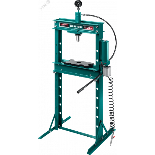 Пресс гидравлический с гидронасосом и пневмоприводом PMD-20 20т