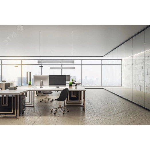 Светильник светодиодный ДСО-20Вт 4000К Gexus Line Up черный