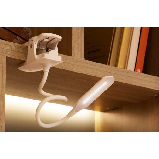 Светильник LED настольный заряжаемый Click 4 Вт 4000 К диммируемый 3 ступени на прищепке