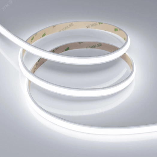 Лента герметичная RTW-PW-A280-10мм 24V White6000 (10 W/m, IP66, 2835, 5м) (Матовая)