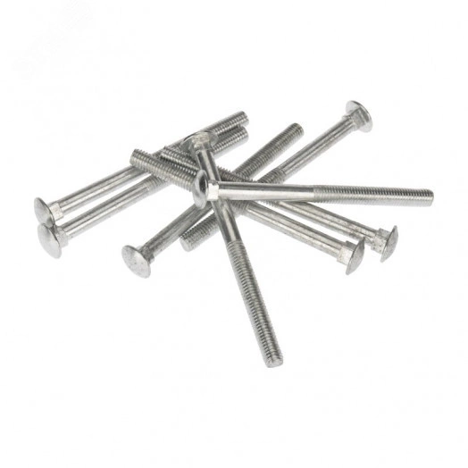 Болт мебельный DIN 603. 8х100 (25 шт/уп)