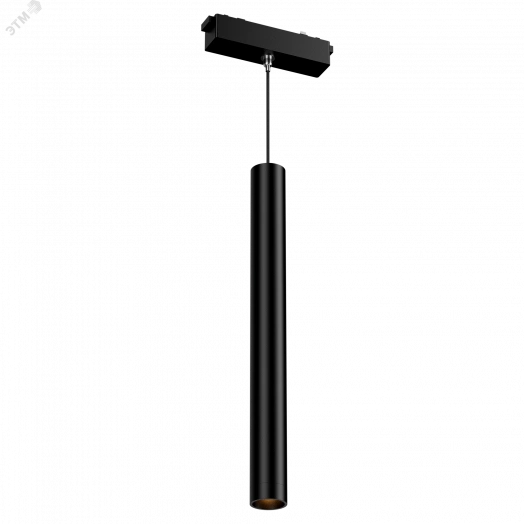 Светильник светодиодный трековый Long Tube для магнитной системы Galakti 122x30x839 мм 6 Вт 3000 K 24 град черный CRI>94