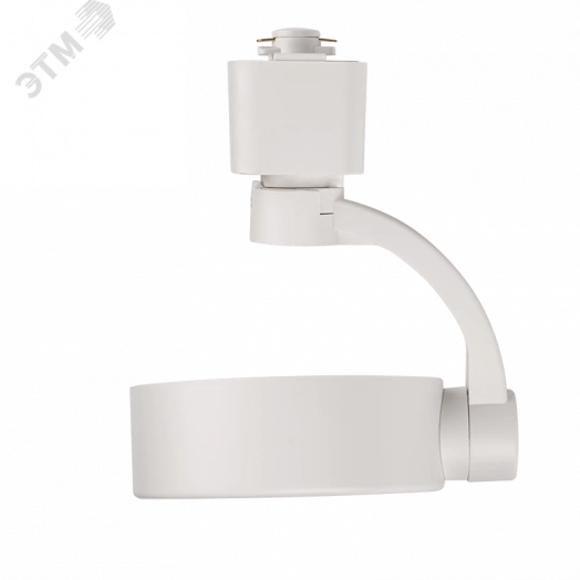Светильник светодиодный трековый на шинопровод ДПО GX53 PTR 32 WH 230V IP20 без лампы белый корпус