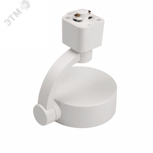 Светильник светодиодный трековый на шинопровод ДПО GX53 PTR 32 WH 230V IP20 без лампы белый корпус