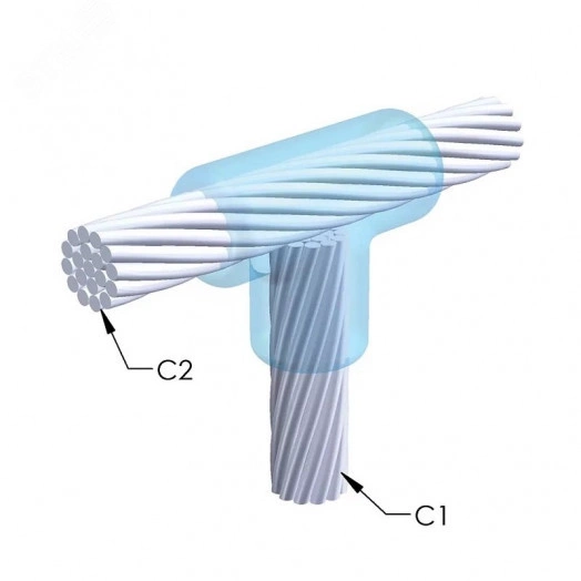 Форма сварная К2М-TV150# проводник d-10 мм2- проводник d-10 мм