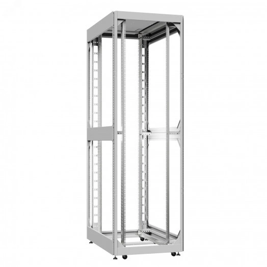 Шкаф серверный 42U 800х1000 передняя дверь: без. задняя дверь: без. боковые панели: без. цвет: серый RAL7035 