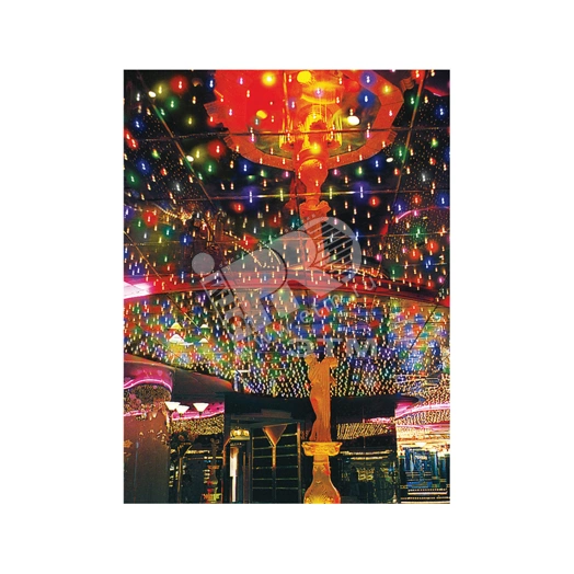 Электрогирлянда наружная 300 микроламп 15м разноцветная