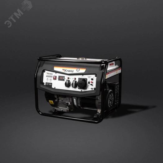 Генератор бензиновый KR8000, 8кВт, 25л, ручной старт