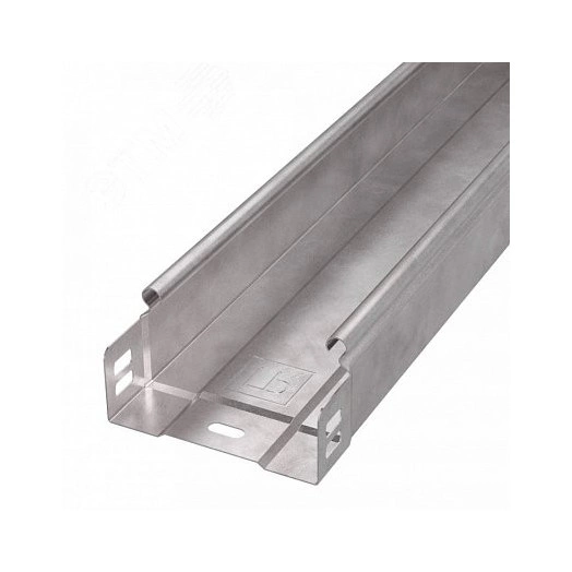 Лоток неперфорированный Стандарт INOX (AISI 409) 100х50х3000 (0,7 мм) (6 м/уп)