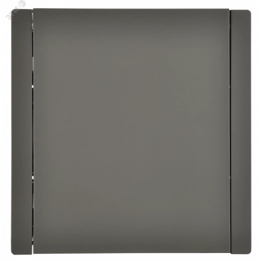 FORTE&PIANO Розетка 1-местная с заземлением с защитными шторками и крышкой винтовое крепление 16А IP44 FP321 серый IEK