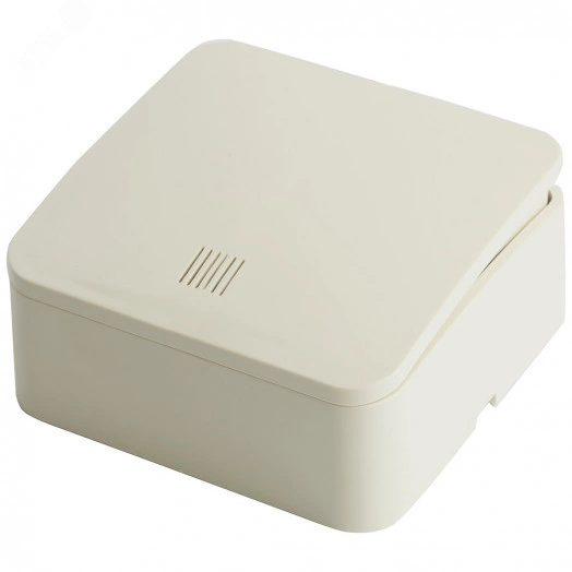 Выключатель 1-клавишный с индикатором 250В 10А серия София слоновая кость STEKKER