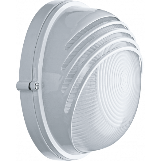 Светильник НПП-60w термостойкий круглый козырек IP54 белый