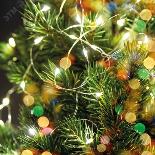 Гирлянда линейная LED 5000К 2м от батареек