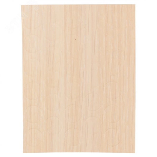 Заглушка самоклеящаяся D14 дуб беленый (50 шт.)