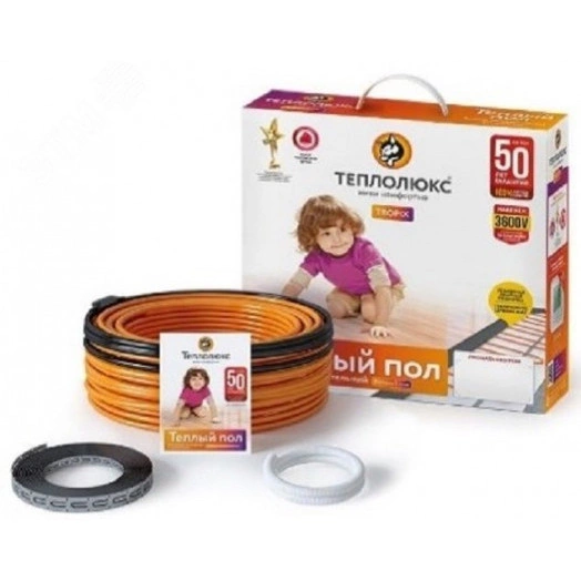 Кабель нагревательный ''Теплолюкс'' Tropix ТЛБЭ 5,0 м/100 Вт