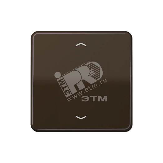 Клавиша для одинарной кнопки BCU  коричневая