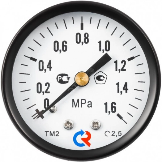 Манометр общетехнический осевой ТМ-310Т.00 0...1 МРа М12х1.5 150С кл.1.5