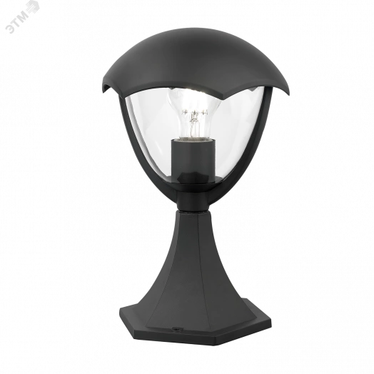 Светильник садово-парковый 60Вт (max) 1хЕ27 на постамент 170-240 В 50Hz IP54 200х200х310 мм Aura Gauss