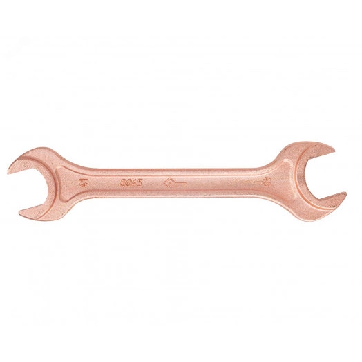 Ключ гаечный (рожковый) двусторонний 41х46 омедненный
