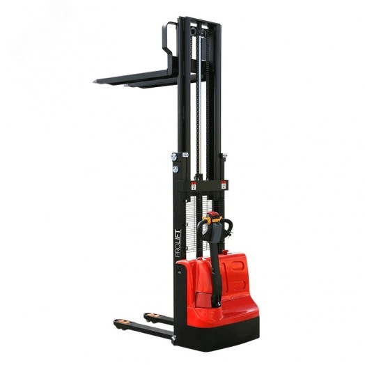 Штабелер электрический самоходный SDR1230, г/п 1200кг, в/п 3000мм, колеса полиуретан, АКБ 120 Ah