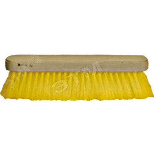 Щетка для пола деревянная, овальная, 5-ти рядная, 265 мм
