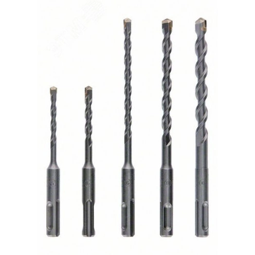 Набор буров SDS plus-1 5/6/6/8/10x160мм