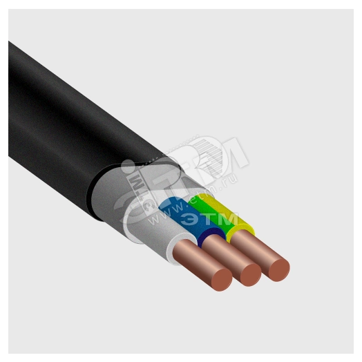 Кабель силовой  ВВГ-Пнг(А)-LS 3х6 ТРТС