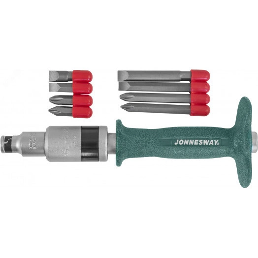 Ударная отвертка SL 8,10 (36,80 мм) PH#2,3 (36,80 мм), 9 предметов