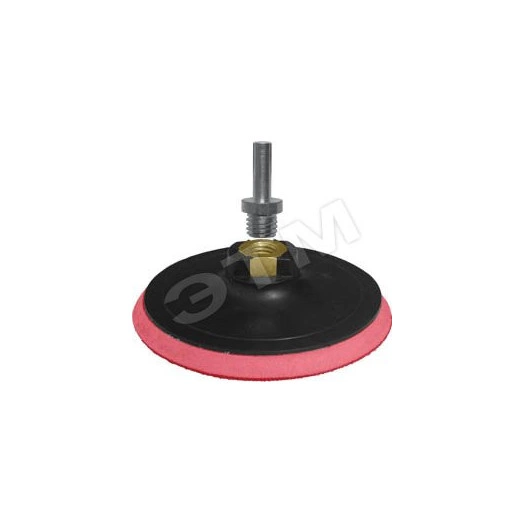 Диск шлифовальный с липучкой, гайка М14 + переходник для дрели, 125x10 мм