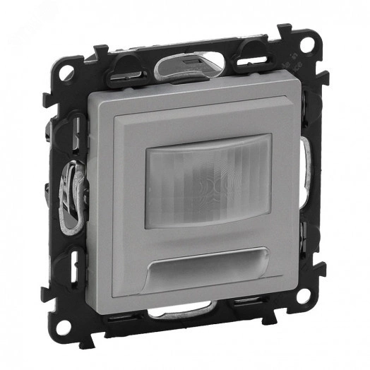 Valena LIFE Указатель световой с датчиком движения 180° С лицевой панелью Винтовые зажимы Алюминий