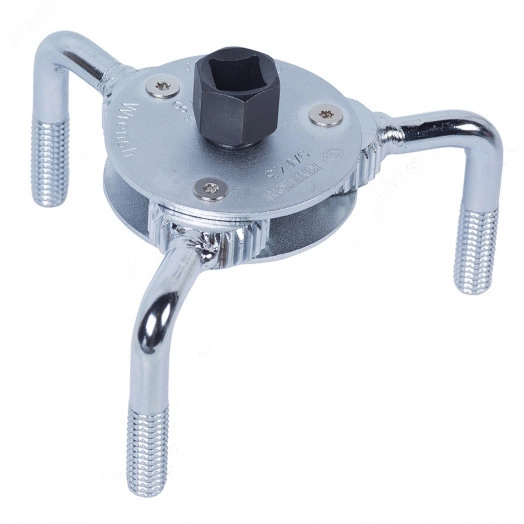 Съемник масляных фильтров 1/2', 75-120 мм, трехзахватный