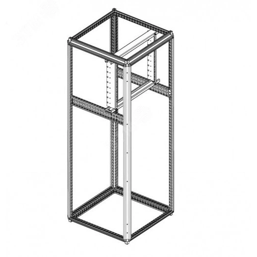 Комплект направляющих 9U для шкафов серии EMS шириной 600 мм