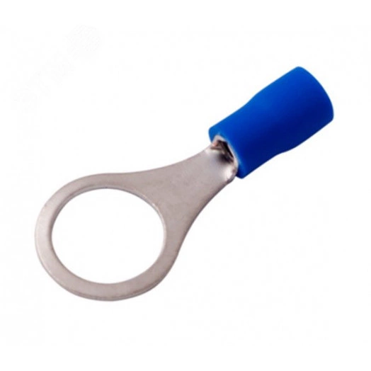 Наконечник кольцевой изолир  10.5 мм 1.5-2.5 кв мм (НКи 2.5-10) синий