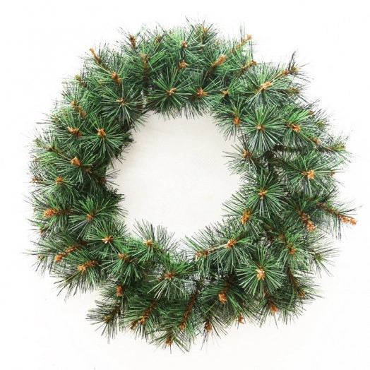 Еловый венок домашний NEON-NIGHT ? 45 см, леска