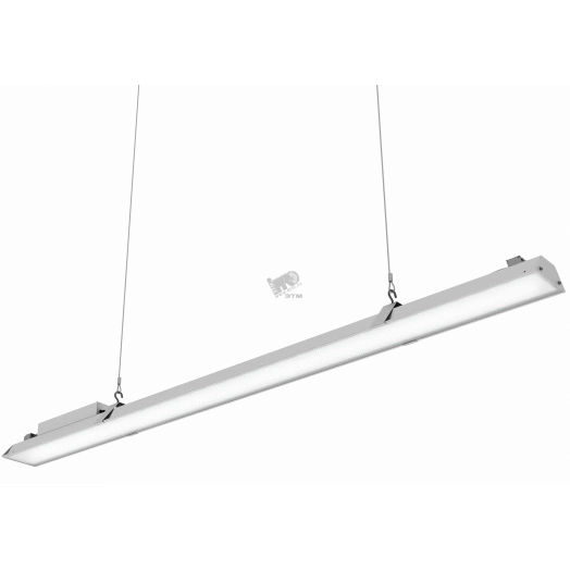 Светильник LED РИТЕЙЛ ЛАЙТ (ССО) 40Вт 3750Лм 4,0К КСС Д текстурированный рассеиватель, проходной светильник IP20 подвесной