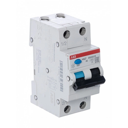 Выключатель автоматический дифференциальный (АВДТ) DSH201R AC30 1п+N C6А 30мА тип АС